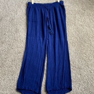 Roxy royal blue beach pants XL